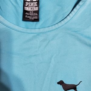 PINK long-sleeved work out shirt